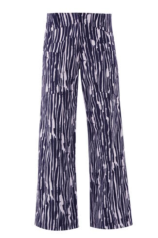 Triangle trousers Cotton print