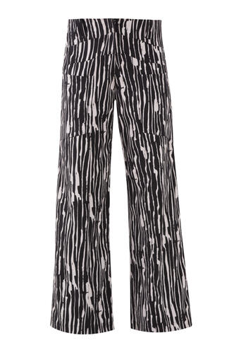 Triangle trousers Cotton print