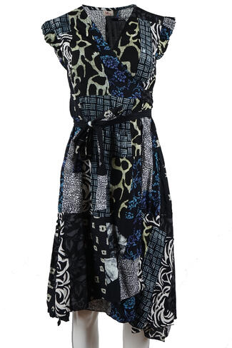Cuba dress Patchwork