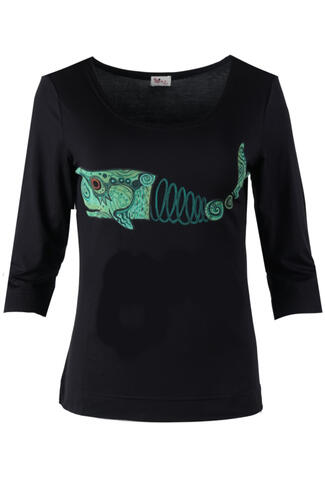 Basic shirt 3/4 sleeve top DCW