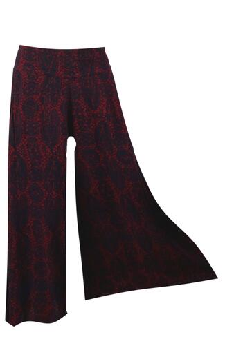 Bondy trousers crepe rayon print