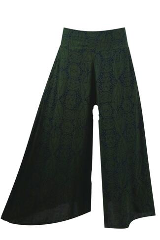 Bondy trousers crepe rayon print