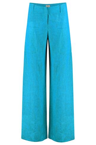 Triangle trousers linnen stretch