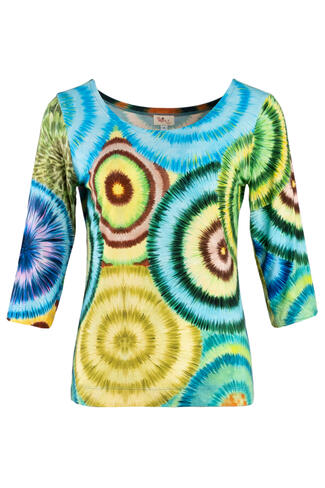 Basic shirt 3/4 sleeve top TPA5