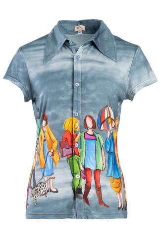 Blue Bell blouse TWP
