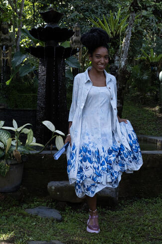 Day Lily dress CSA3