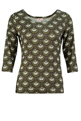 Basic shirt 3/4 sleeve top TPB7