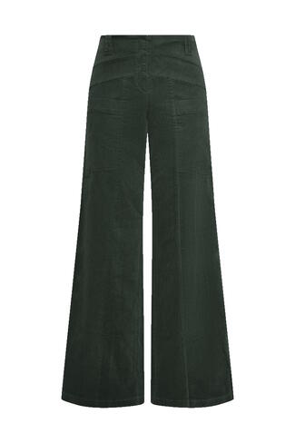 .Triangle trousers Rib stretch