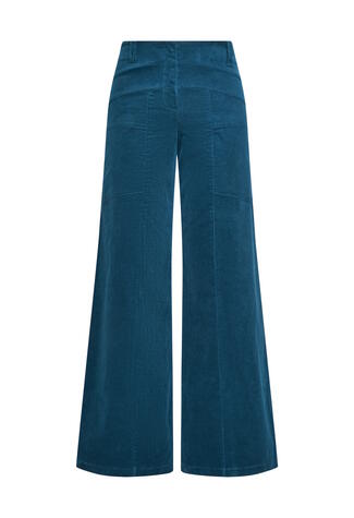 .Triangle trousers Rib stretch