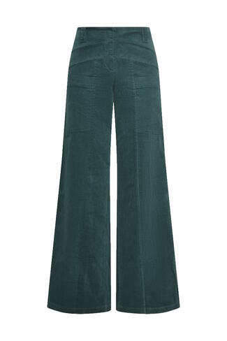.Triangle trousers Rib stretch