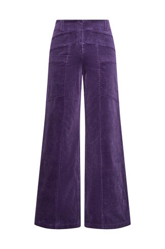 Triangle trousers brede ribstretch