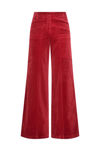 Triangle trousers brede ribstretch