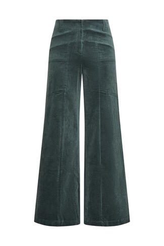 Triangle trousers brede ribstretch