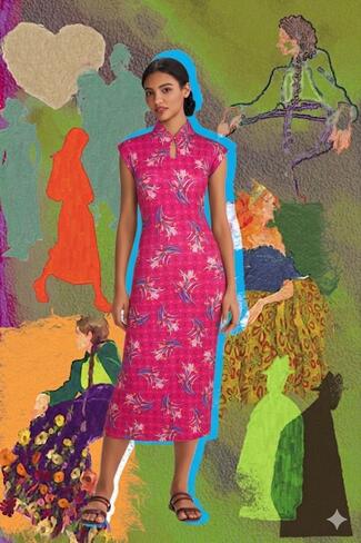 Melton dress TPFA1