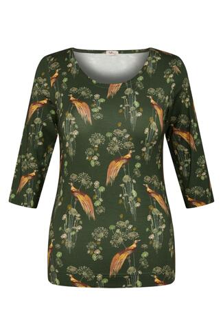 Basic shirt 3/4 sleeve top TPFB4