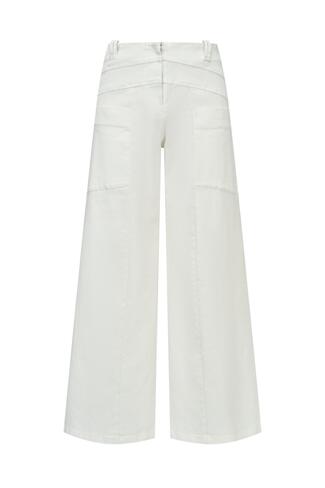 Triangle trousers denim stretch