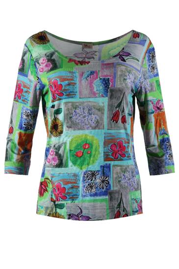 Basic shirt 3/4 sleeve top TPC20