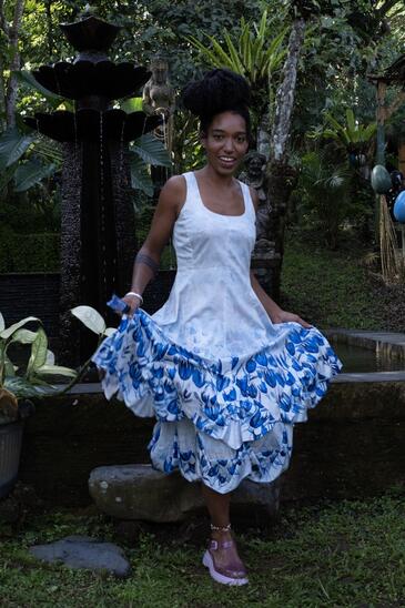 Day Lily dress CSA3
