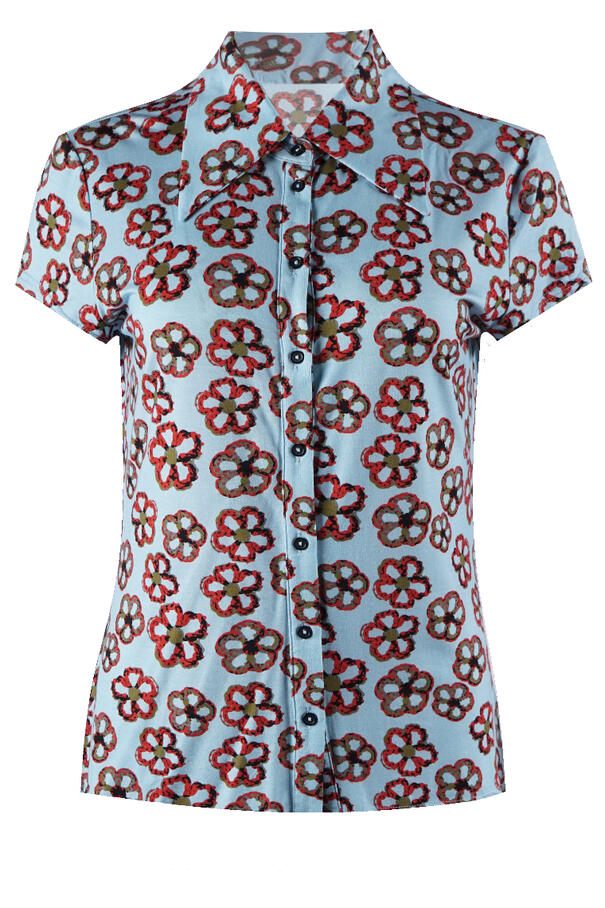 Blue Bell blouse print 19