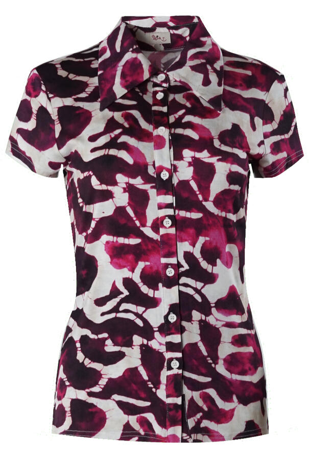 Blue Bell blouse print 22