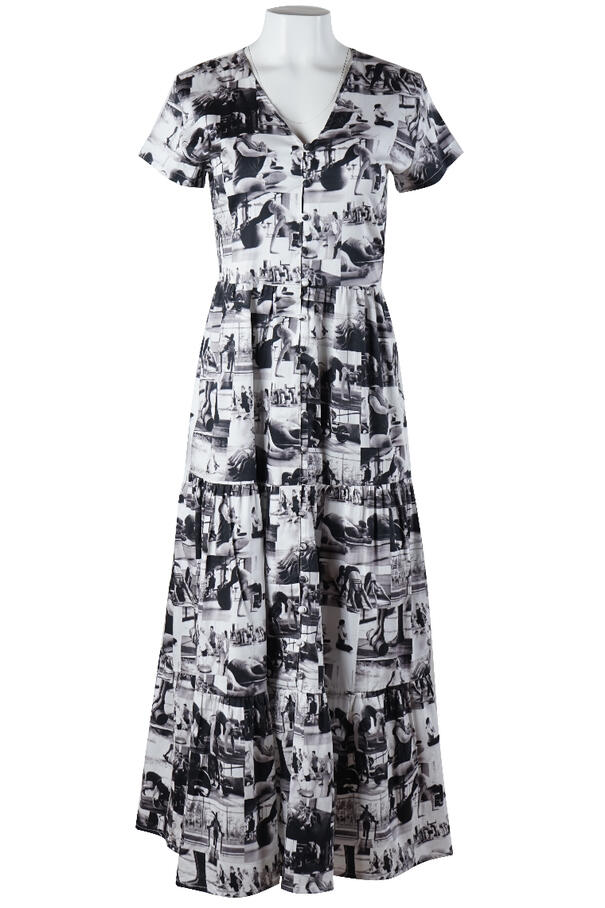 Stork dress CSQ40