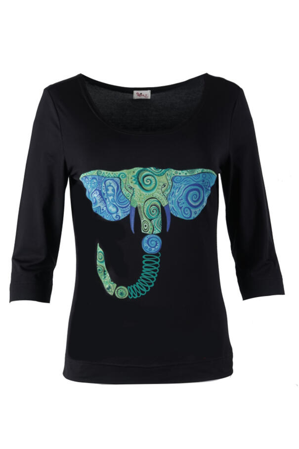 Basic shirt 3/4 sleeve top DCE