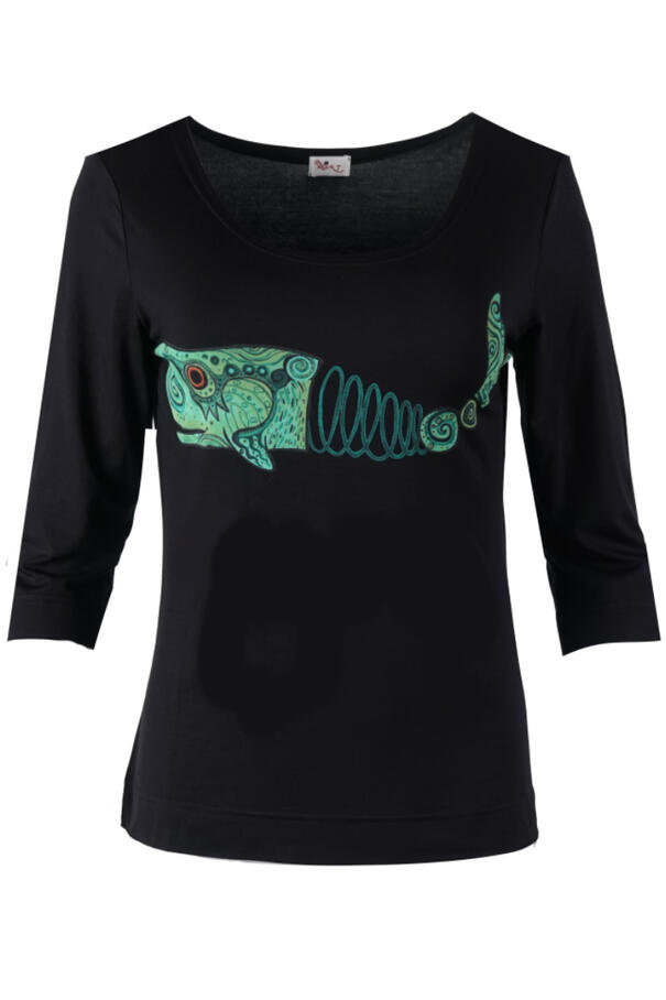 Basic shirt 3/4 sleeve top DCW