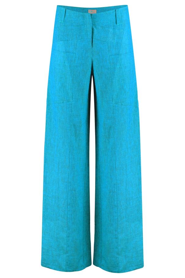 Triangle trousers linnen stretch