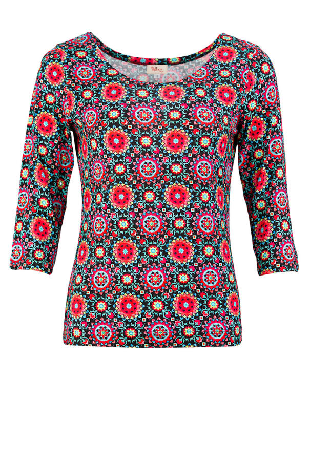 Basic shirt 3/4 sleeve top TPB6