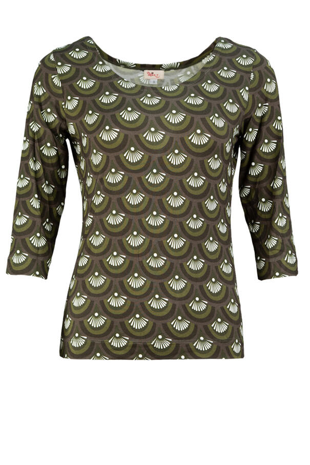 Basic shirt 3/4 sleeve top TPB7
