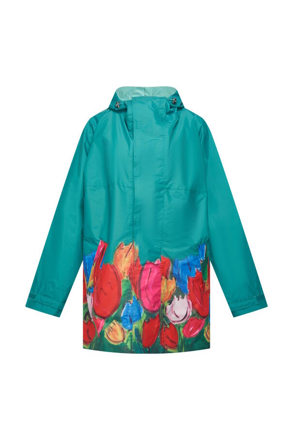 Sunart short raincoat RCD21