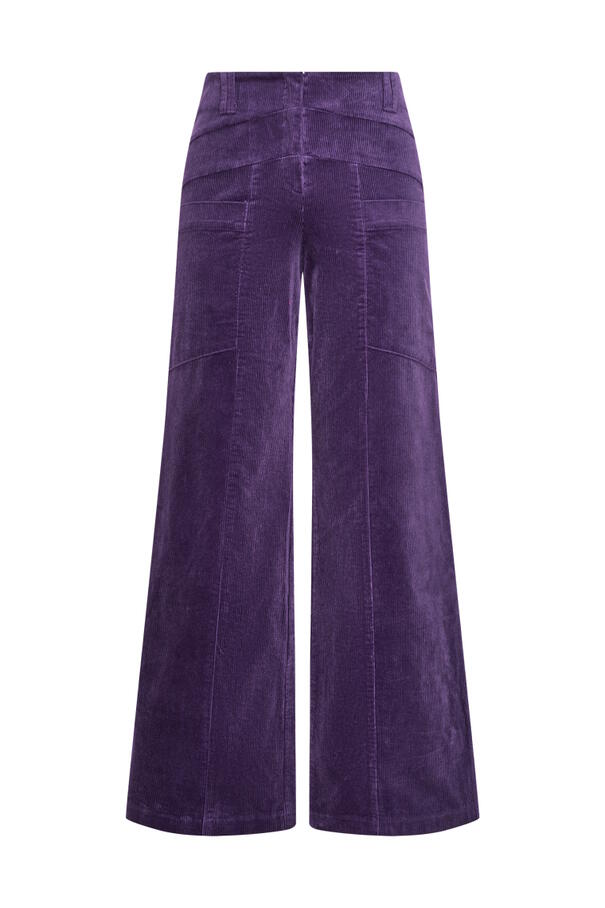 Triangle trousers brede ribstretch