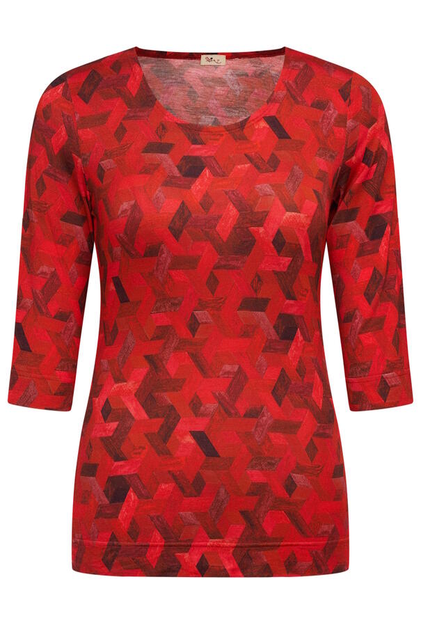 Basic shirt 3/4 sleeve top TPE4