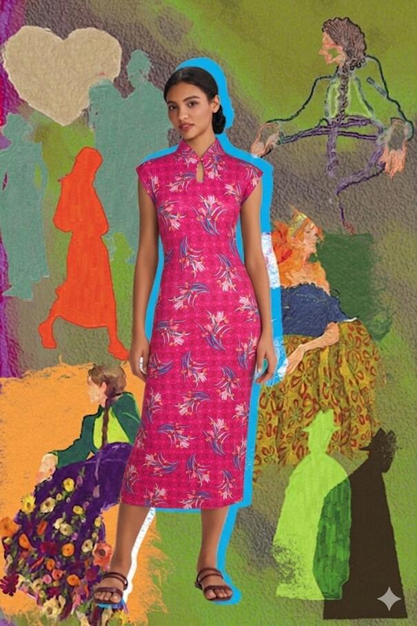 Melton dress TPFA1